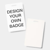 Kundenspezifisches personalisiertes ausweis (Vorder- & Rückseite)