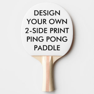 Kundenspezifisches personalisiertes Druck2-sided Tischtennis Schläger