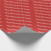 Kundenspezifisches personalisiertes geschenkpapier (Ecke)