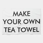 Kundenspezifisches personalisiertes geschirrtuch (Horizontal)