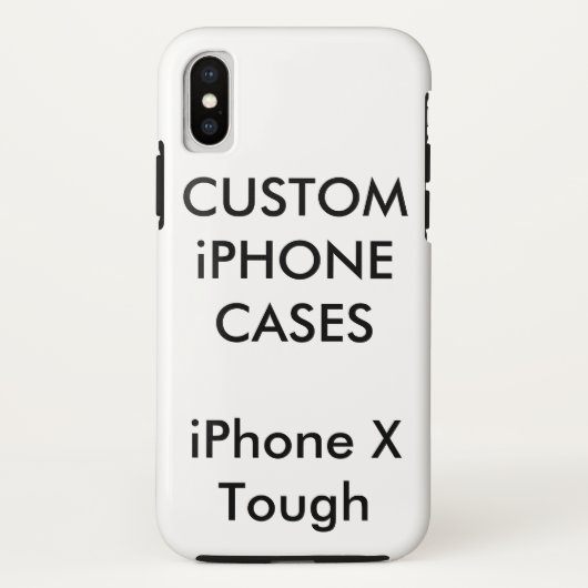 Kundenspezifisches personalisiertes iPhone X Case-Mate iPhone Hülle (Rückseite)