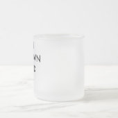 Kundenspezifisches personalisiertes mattiertes mattglastasse (Mittel)