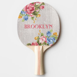 Kundenspezifisches personalisiertes Ping Pong mit Tischtennis Schläger