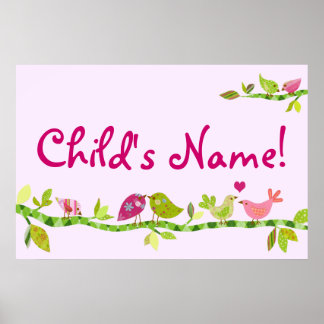 Kundenspezifisches Personalisiertes Poster für das