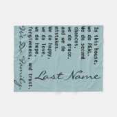 Kundenspezifisches personalisiertes tun wir fleecedecke (Vorderseite (Horizontal))