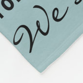 Kundenspezifisches personalisiertes tun wir fleecedecke (Ecke)