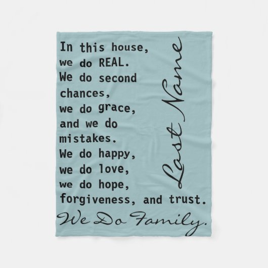 Kundenspezifisches personalisiertes tun wir fleecedecke (Vorderseite)