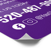 Kundenspezifisches Pet Sitting Business Poster (Ecke)