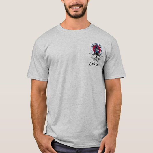 Kundenspezifisches PhantomShirt F-4 - hellfarbig T-Shirt (Vorderseite)