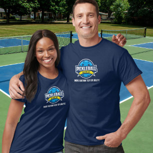 Kundenspezifisches Pickleball Club Team Player Tur T-Shirt