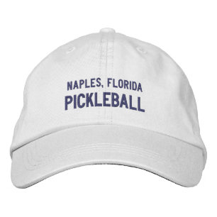 Kundenspezifisches Pickleball trägt Ihre Stadt, Bestickte Baseballkappe