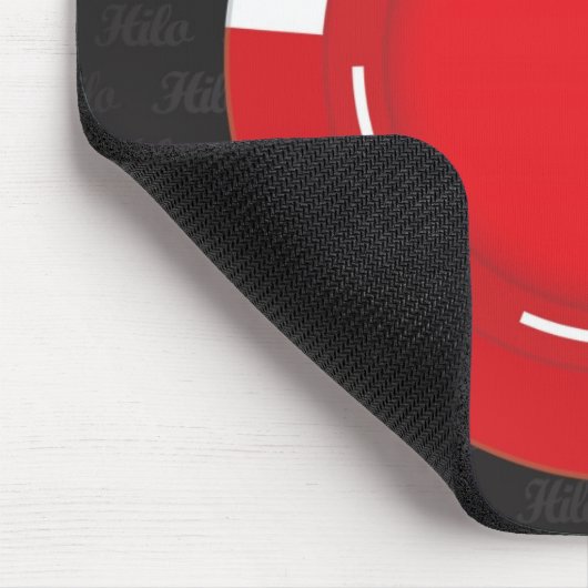 Kundenspezifisches Poker-Mausunterlage-Rot Mousepad (Ecke)