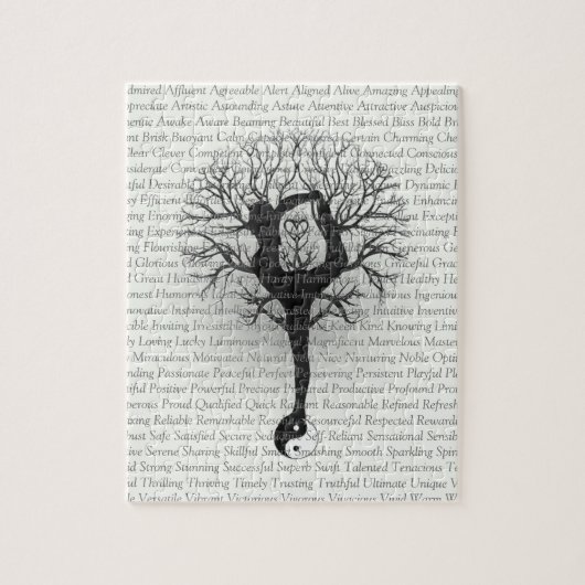 Kundenspezifisches Positiv fasst Bestätigung ab Puzzle (Vertikal)