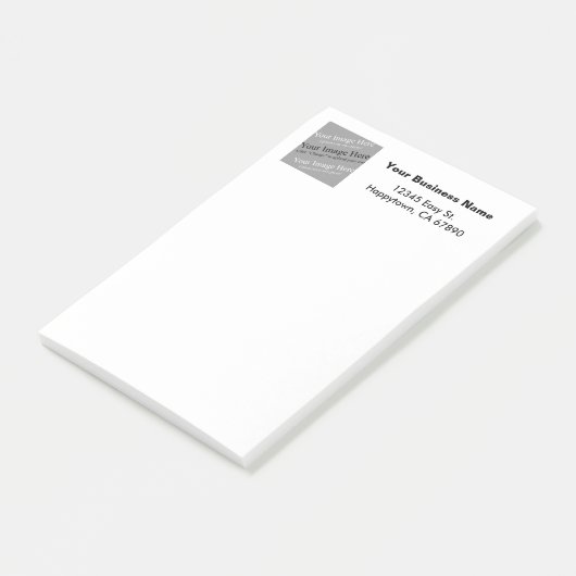 Kundenspezifisches Post-it Klebezettel (angewinkelt)