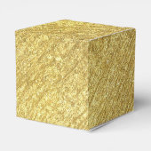 Kundenspezifisches Produkt aus Gold und Blütenbomb Geschenkschachtel (Rückseite)