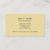 Kundenspezifisches QR-Code-Firmenlogo | Modernes B Visitenkarte (Rückseite)