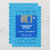 Kundenspezifisches Retro schlaffes Einladung (Vorne/Hinten)