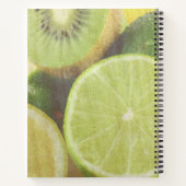 Kundenspezifisches Rezept-Notebook Notizbuch (Rückseite)