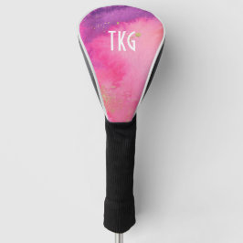 Kundenspezifisches rosa, Lila und Golf Headcover