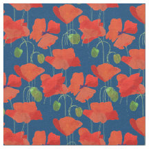 Kundenspezifisches rotes Feld-Mohnblumen-tief