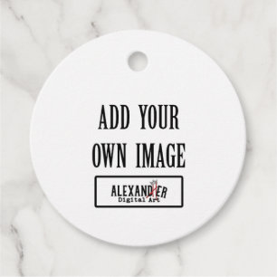 Kundenspezifisches Round-Gift und Geschenkanhänger