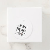 Kundenspezifisches Round-Gift und Geschenkanhänger (Beispiel)