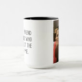 Kundenspezifisches Schwarzes 15 Foto der Tasse (Zentrum)