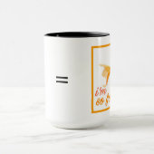 Kundenspezifisches Schwarzes 15 Unze-Wecker-Tasse Tasse (Zentrum)