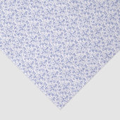 Kundenspezifisches Singrün-Blau auf weißem Seidenpapier (Ausschnitt)