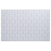 Kundenspezifisches Singrün-Blau auf weißem Stoff (Fat Quarter (45,7 x 55,9 cm))