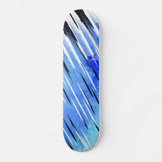 Kundenspezifisches Skateboarding Plattform-blaues Skateboard (Vorderseite)