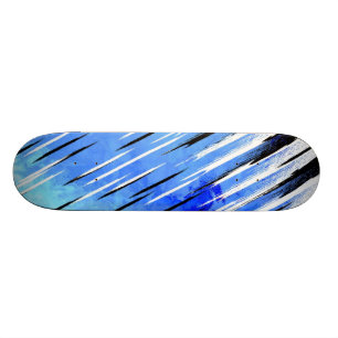 Kundenspezifisches Skateboarding Plattform-blaues Skateboard