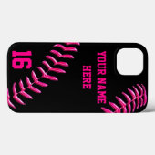 Kundenspezifisches Softball iPhone 6 Hüllen mit (Rückseite (Horizontal))