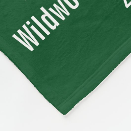 Kundenspezifisches Sommer-Lager oder Foto-Collage Fleecedecke (Ecke)