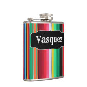 Kundenspezifisches Spanisch Serape mexikanisches Flachmann (Rechts)