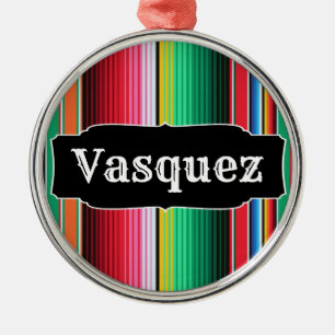 Kundenspezifisches Spanisch Serape mexikanisches Ornament Aus Metall