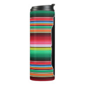 Kundenspezifisches Spanisch Serape mexikanisches Thermosbecher (Nach links gedreht)