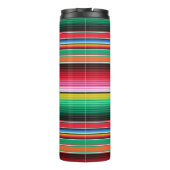 Kundenspezifisches Spanisch Serape mexikanisches Thermosbecher (Rückseite)