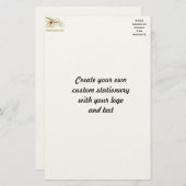 Kundenspezifisches Staionary Briefpapier (Vorne/Hinten)