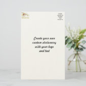 Kundenspezifisches Staionary Briefpapier (Stehend Vorderseite)