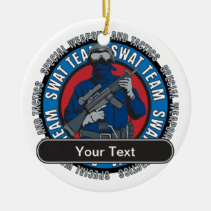 Kundenspezifisches SWAT-Team Keramikornament