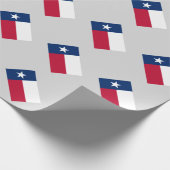 Kundenspezifisches Texas-Staatsflagge Geschenkpapier (Ecke)