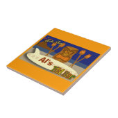 Kundenspezifisches Tiki Bar-Zeichen Fliese (Seite)