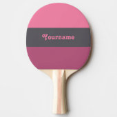 Kundenspezifisches Tri FarbeKlingeln pong Paddel Tischtennis Schläger (Vorderseite)