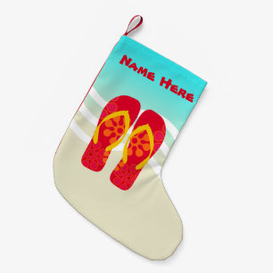 Kundenspezifisches tropisches Weihnachten drehen Kleiner Weihnachtsstrumpf