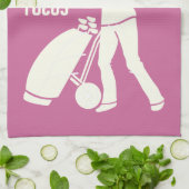 Kundenspezifisches Tuch DES GOLF-SPIELERS Hand (Gefaltet)