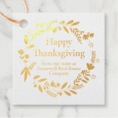 Kundenspezifisches Unternehmensglückwünschen Thank Geschenkanhänger (Vorderseite)