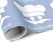 Kundenspezifisches Verpackungspapier des KOCH Geschenkpapier (Rolleneckpunkt)