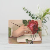 Kundenspezifisches Vintages sind meine Einladung (Stehend Vorderseite)