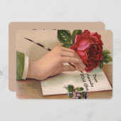 Kundenspezifisches Vintages sind meine Einladung (Vorne/Hinten)